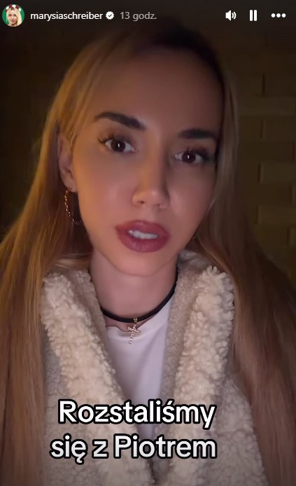 Zdjęcie Marianna Schreiber ogłasza rozstanie z Piotrem Koraczkowskim! Wyjawiła, co się stało... #1